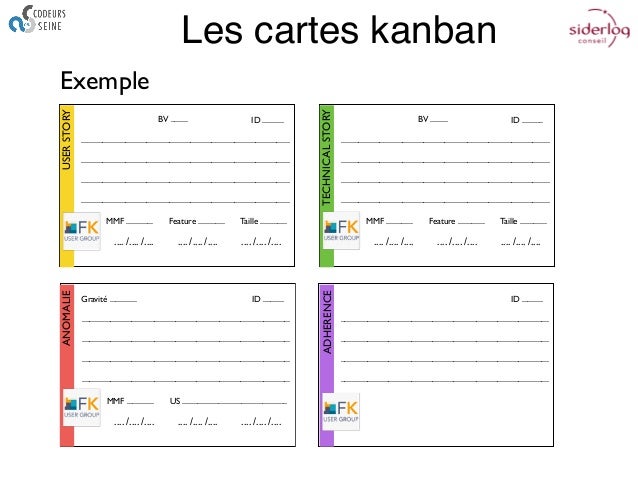 "Initiation au kanban" à la conférence CodeursEnSeine (Novembre 2014)