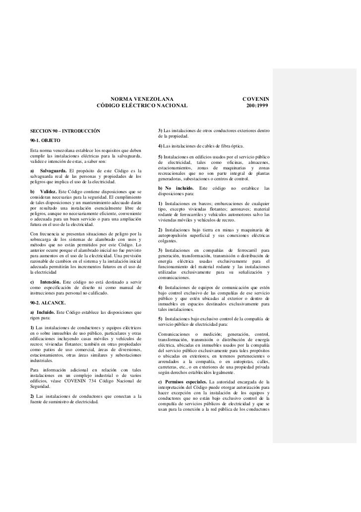 CODIGO NACIONAL ELECTRICO codigo nacional electrico: