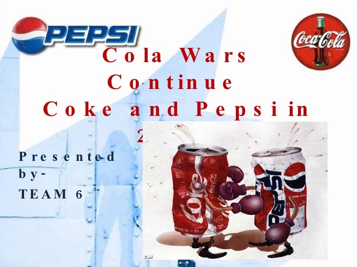 Cola wars coke and pepsi
