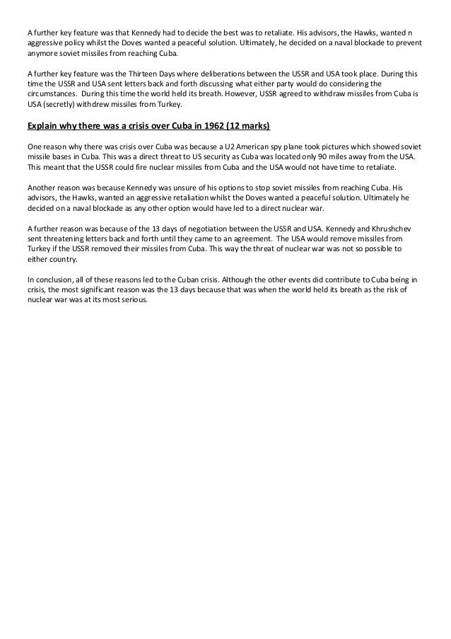 ️ Ib history essay questions cold war. Past IB Exam Cold