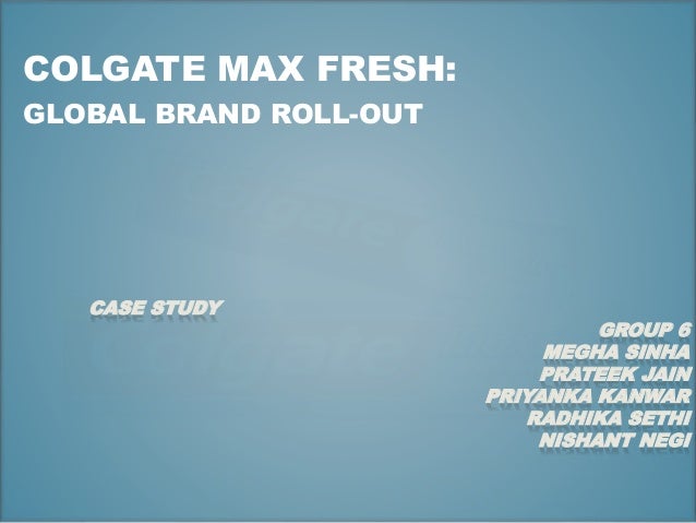 colgate max fresh globol brand roll out solution Fragancia fresh fantasie en un tambor de 200 kg uso: crema dental colgate triple accion 75ml (72 unidades x caja) out standing energieweg. colgate max fresh globol brand roll out solution Fragancia fresh fantasie en un tambor de 200 kg uso: crema dental colgate triple accion 75ml (72 unidades x caja) out standing energieweg.