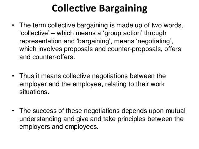 Collective Bargaining Group 121