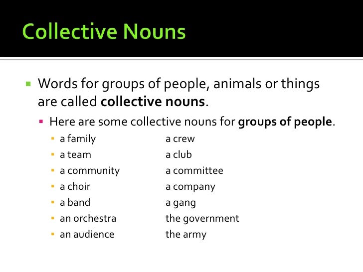 collective meaning