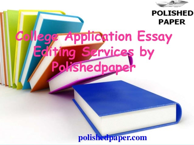 College essay editing help