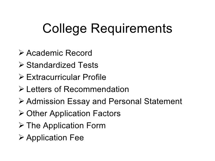 Outstanding essays college admission