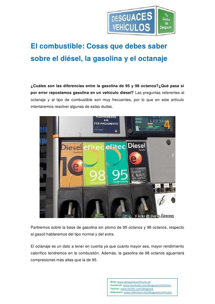 Los gastos de la gasolina por el viaje