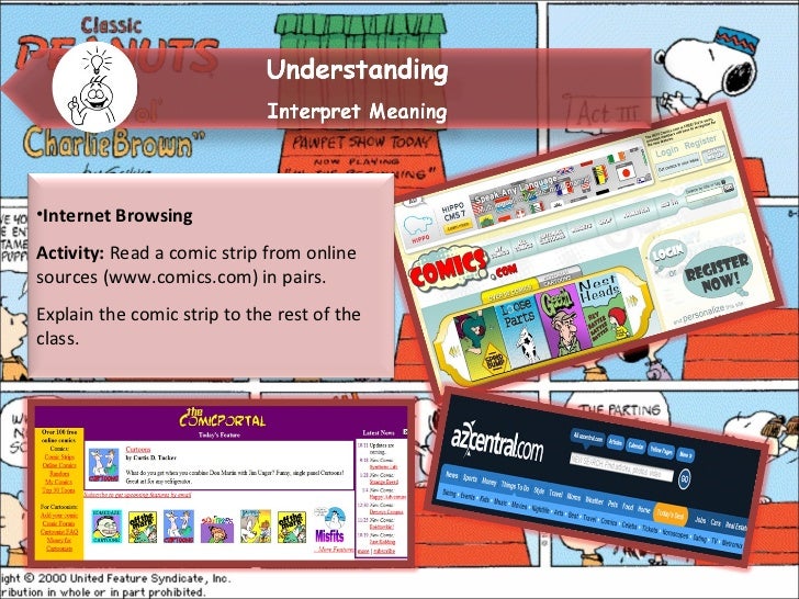 Write a comic strip lesson plan