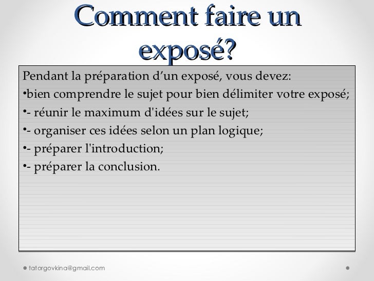 Comment rediger un plan de dissertation