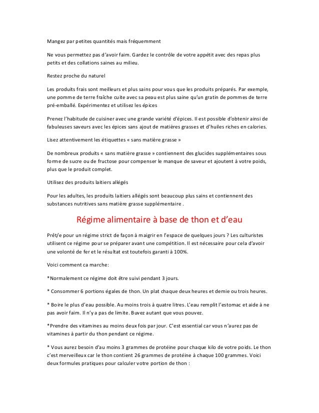 comment avoir plus de poids