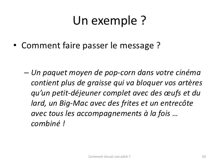 exemple de pitch cinema