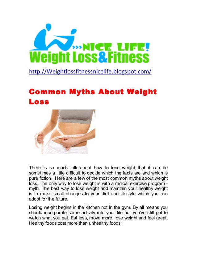 common-myths-about-weight-loss