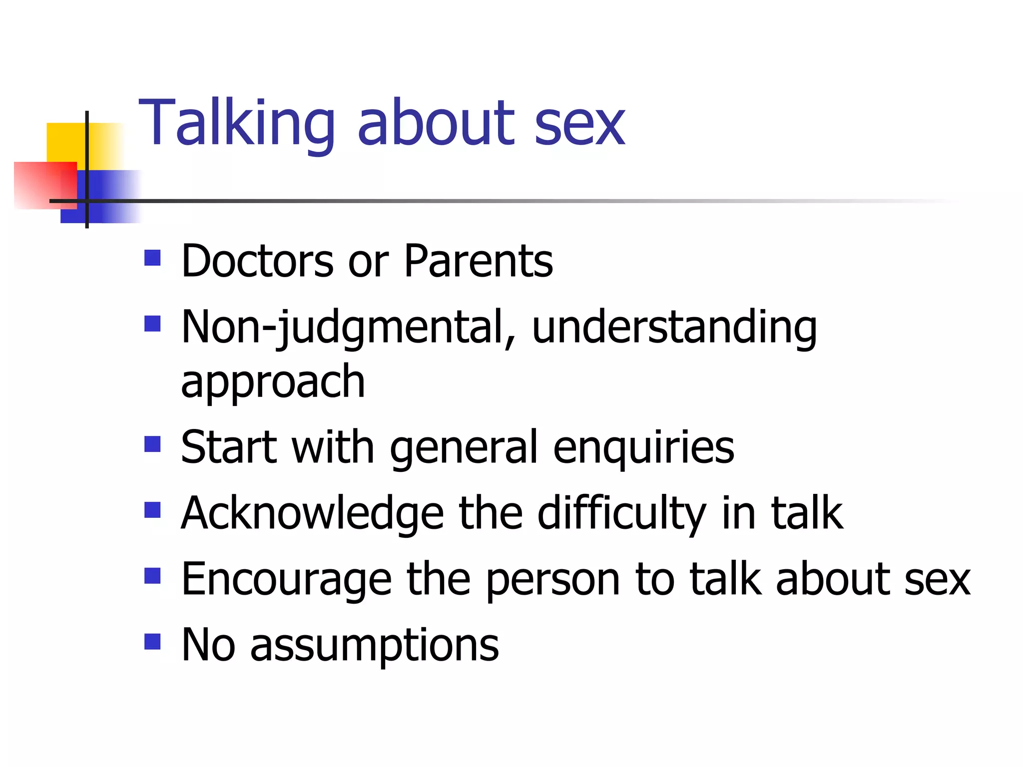 Common Sex Problems Female PPT