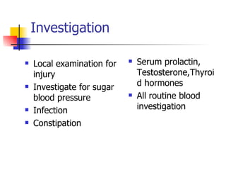 Common Sex Problems Female PPT