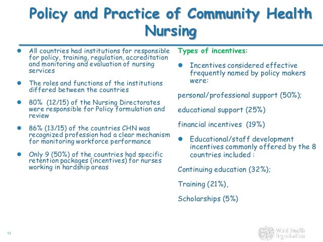 community health nursing role in the community health nursing role in the
