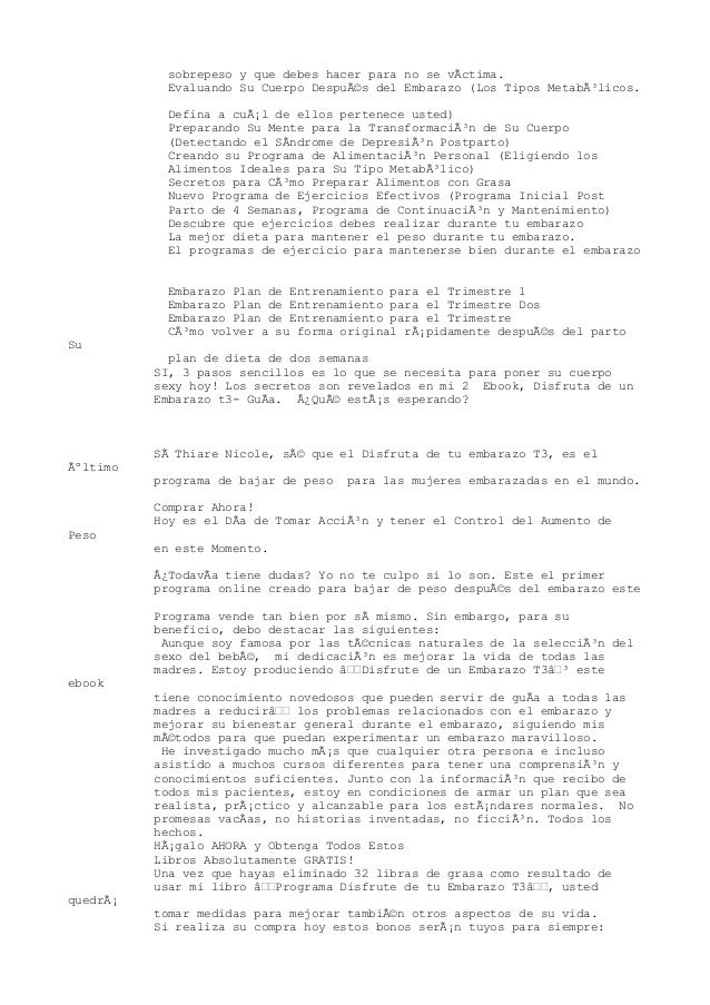 Como Bajar De Peso Rapidamente Despues Del Embarazo