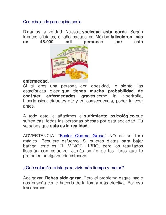 Maneras sencillas para bajar de peso existe Que maneras sencillas para bajar de peso corriendo xito adelgazar