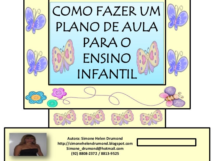 Como fazer um plano de aula mensal Como fazer um plano de aula mensal