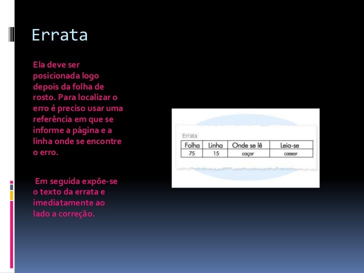 Errata monografia