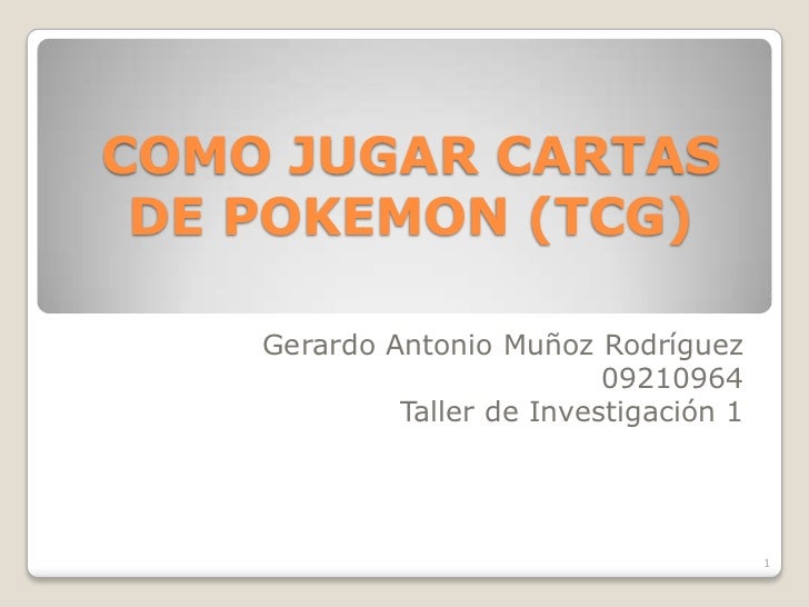 JUGAR POKEMON CARTAS jugar pokemon cartas: