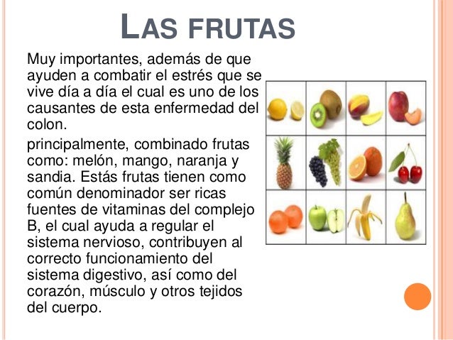 Dieta Ideal Para Colon Irritable