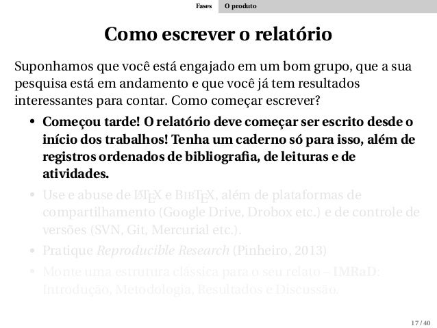 Como escrever um artigo academico