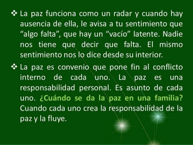 COMO RECUPERAR LA PAZ INTERIOR