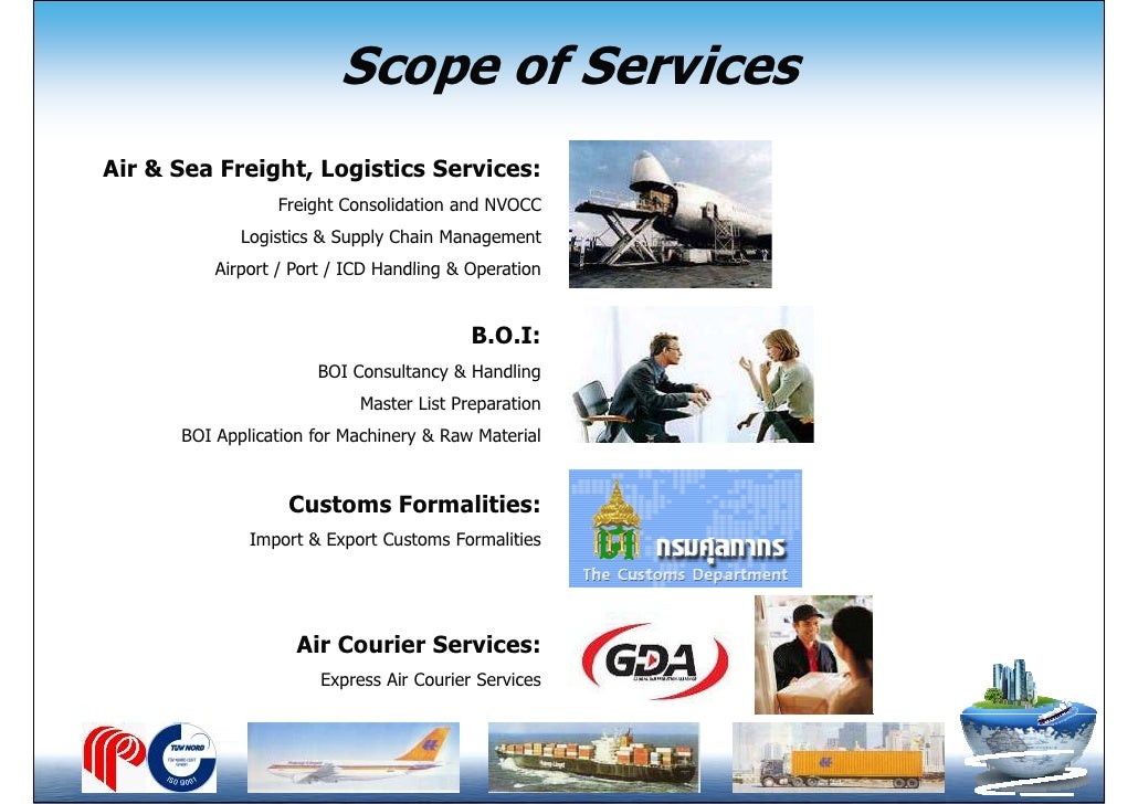 what is a logistics company