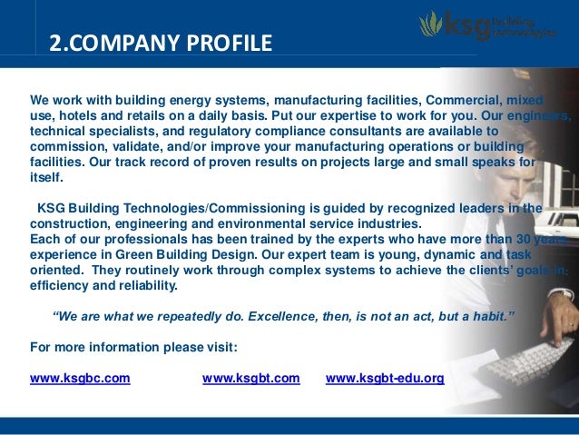 company profile ksg building technologies company profile ksg building technologies