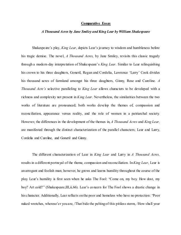 Catcher In The Rye Essay Thesis Topics King Lear Theme Essay Sight And Blindness Essays English Essay Book also How To Make A Good Thesis Statement For An Essay Essays On King Lear Themes Nature And Animal Imagery In Shakespeare Science Essays Topics