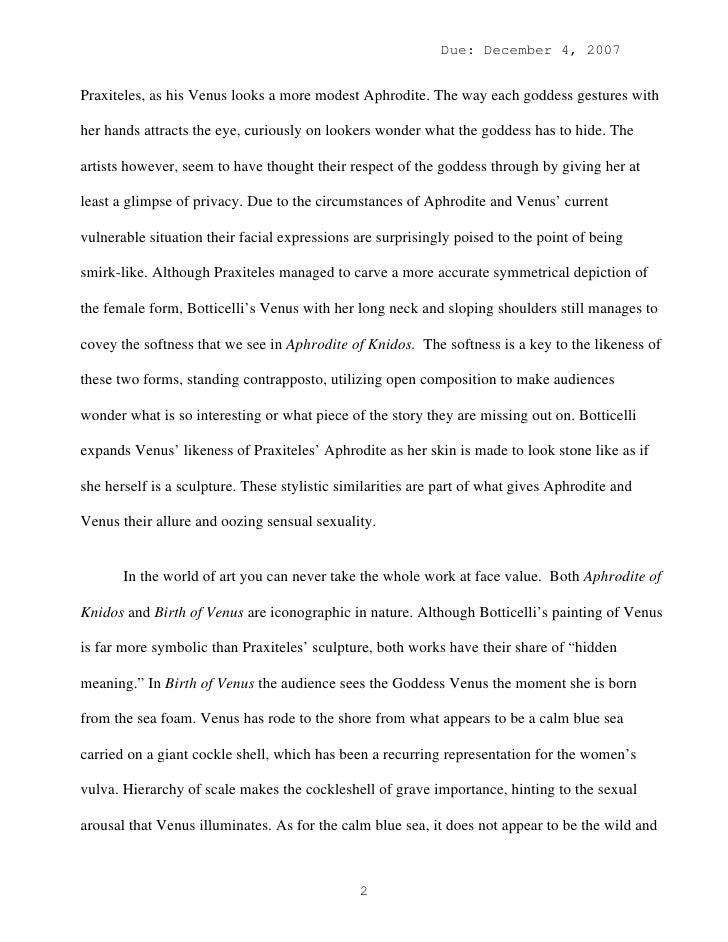 Research paper on art history - Wunderlist