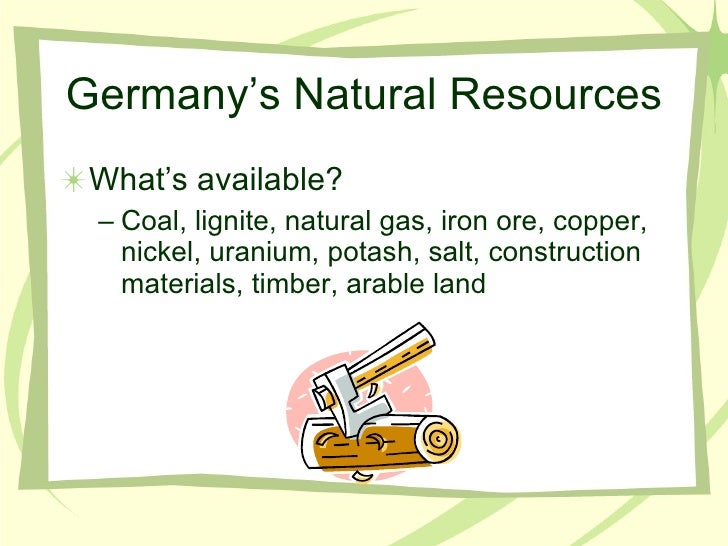 What Are The Major Natural Resources What Are The Major Natural Resources