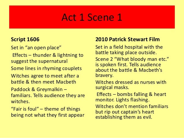 macbeth script macbeth script