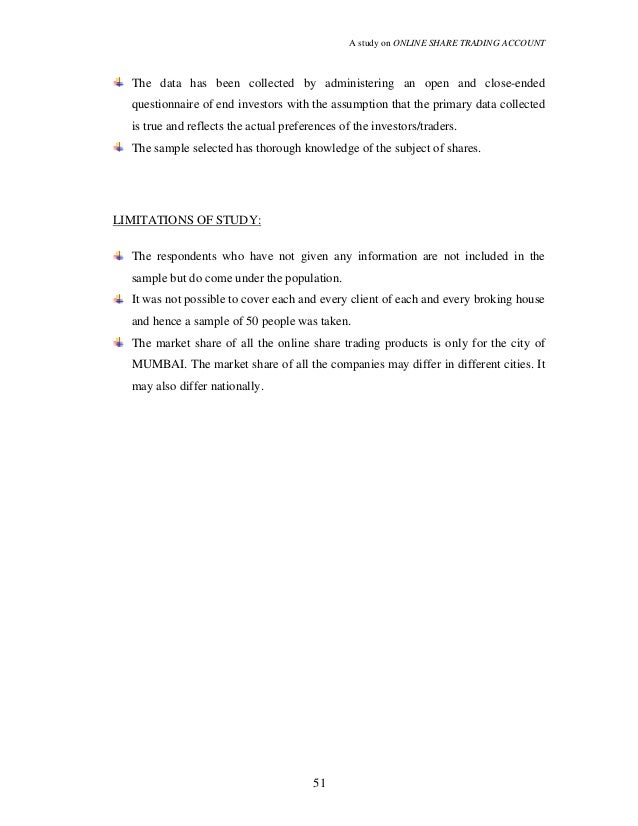 Binary options market research