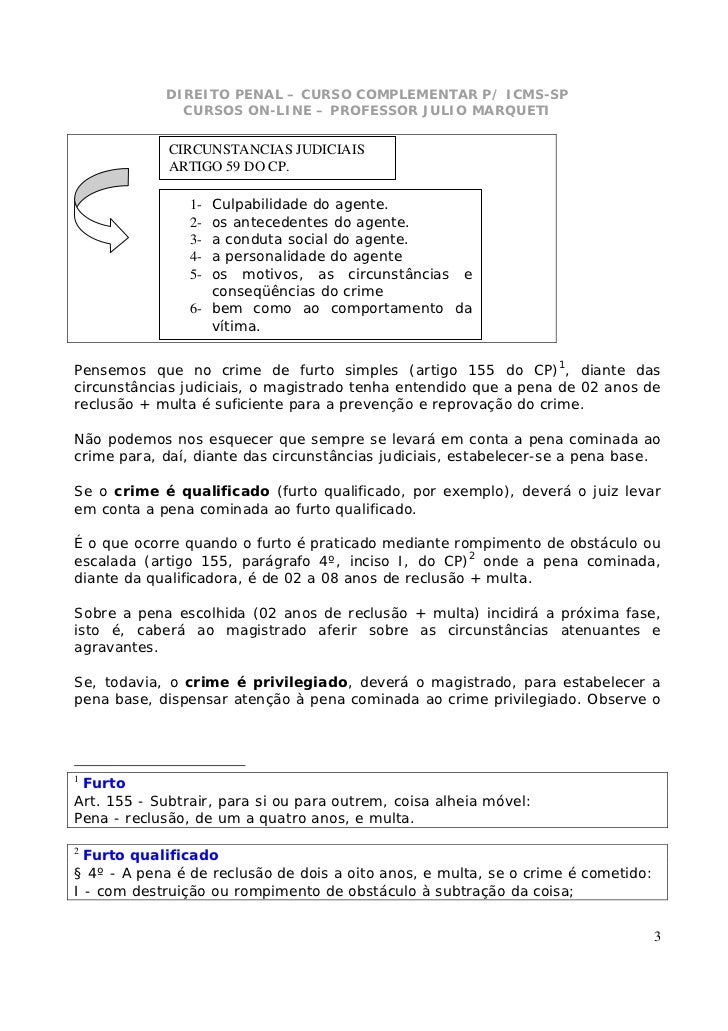 Artigo 59 cp