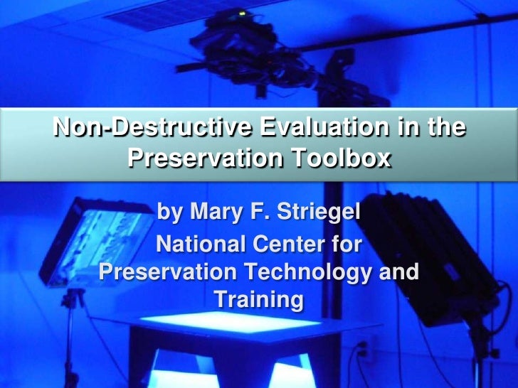 research paper on non destructive testing research paper on non destructive testing