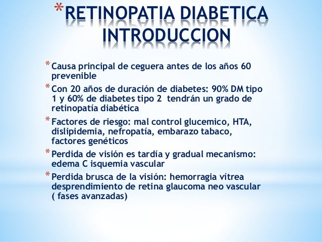 Complicaciones cronicas de la diabetes mellitus Complicaciones cronicas de la diabetes mellitus