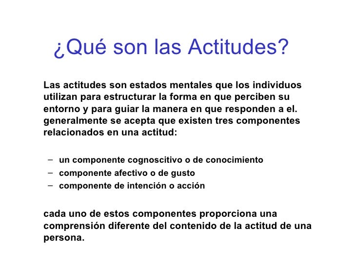 Comportamiento.actitud