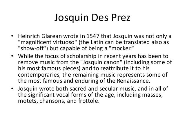 josquin des prez essay josquin des prez essay