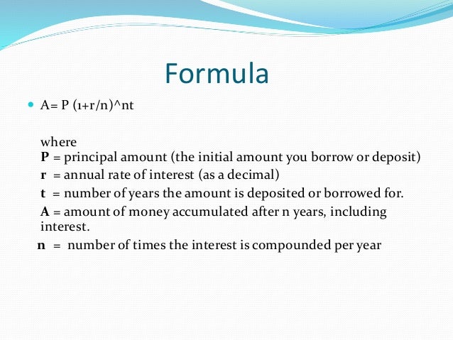 compound interest compound interest