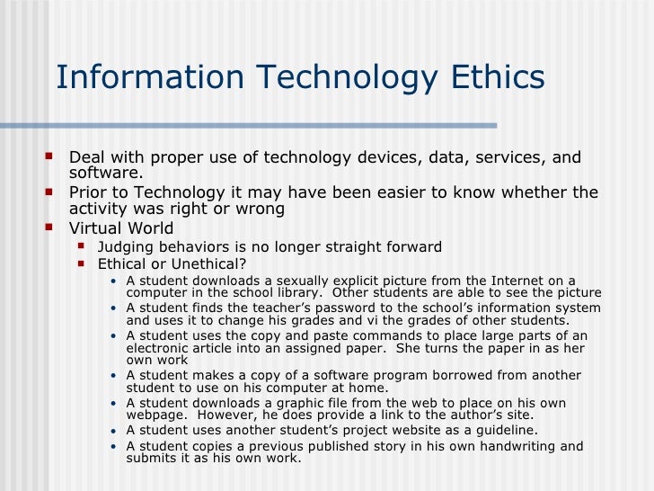 Ethical Issues In Information Technology Case Studies ethical-issues-in-information-technology-case-studies
