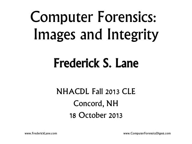 Dissertation Forensic Investigation