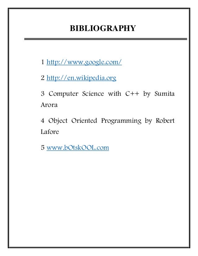 Research paper computer science