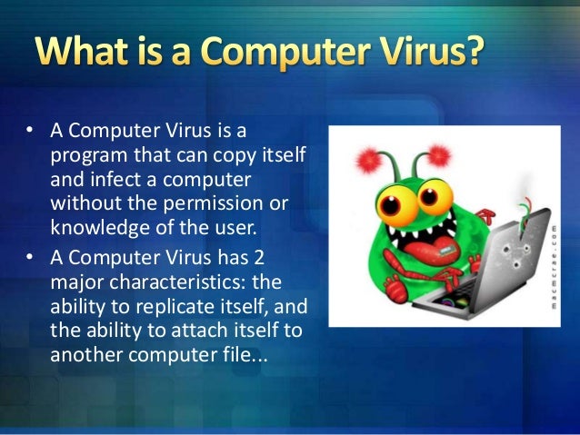 Що таке комп'ютерний вірус?