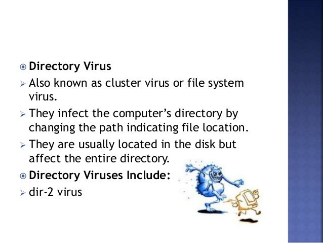 Hasil gambar untuk Directory Virus