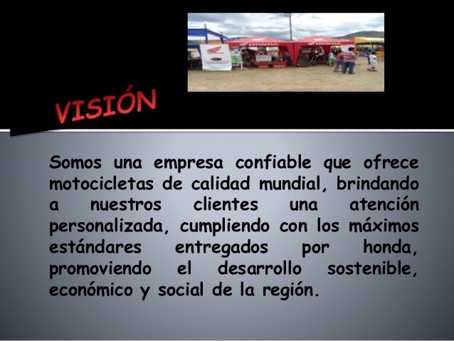 PROYECTO DE UNA EMPRESA DEDICADA ALA VENTA DE MOTOS