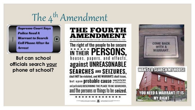 4th amendment term paper In 2014, a unanimous court said that a warrant was needed in most cases before searching a cell phone in 2012, the court had ruled on trespass grounds that longer-term gps monitoring was a search triggering fourth amendment protections. 4th amendment term paper In 2014, a unanimous court said that a warrant was needed in most cases before searching a cell phone in 2012, the court had ruled on trespass grounds that longer-term gps monitoring was a search triggering fourth amendment protections.