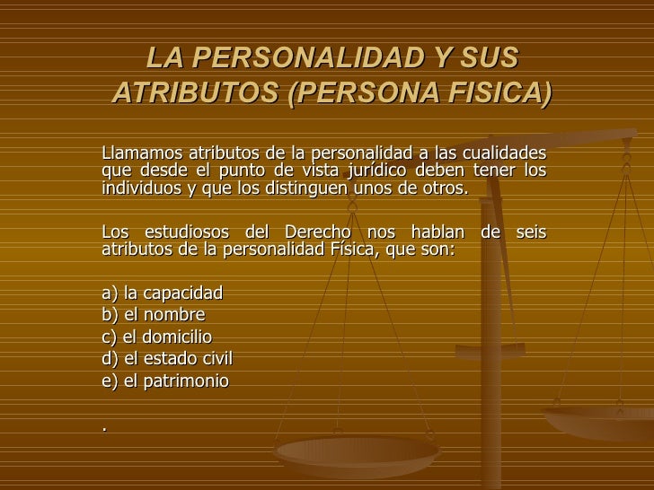 Concepto juridico de persona