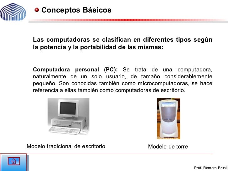 Conceptos Basicos De Una Computadora