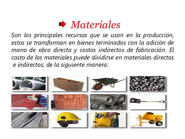 Conceptos, definiciones y clasificación de costo