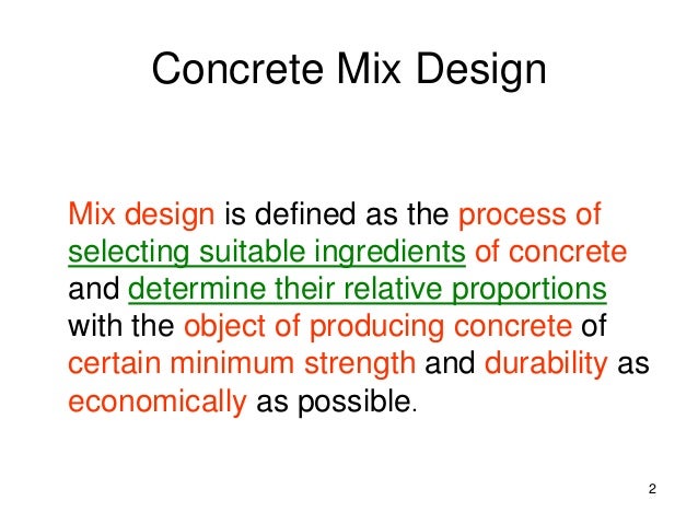 Concrete Design Mix Meaning | concrete design mix ss Concrete Design Mix Meaning | concrete design mix ss